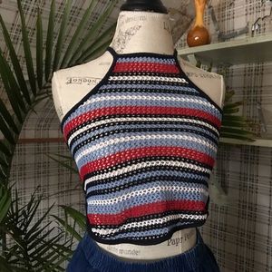 Bershka Knit Halter Top